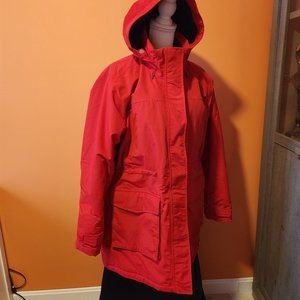 LANDs END winter parka women's size L